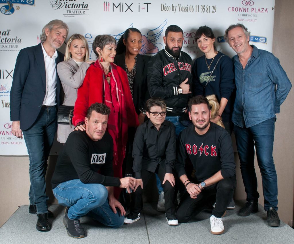 L'équipe TPMP autour de Rogers